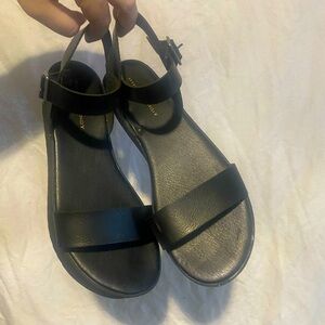 Rock & candy: black platform sandals